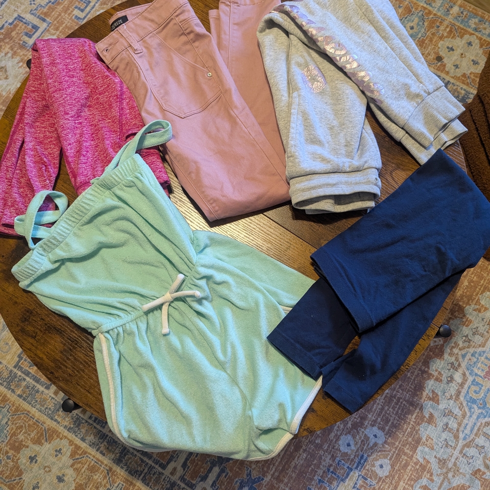 Size 8 Girls Pants Lot
